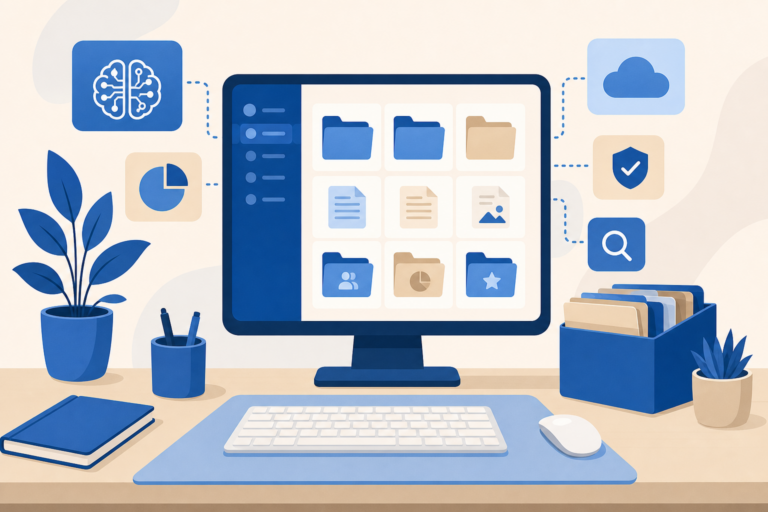 Claude Workspace Setup: Projects, Files, and Organization — AIFree.vn AI illustration