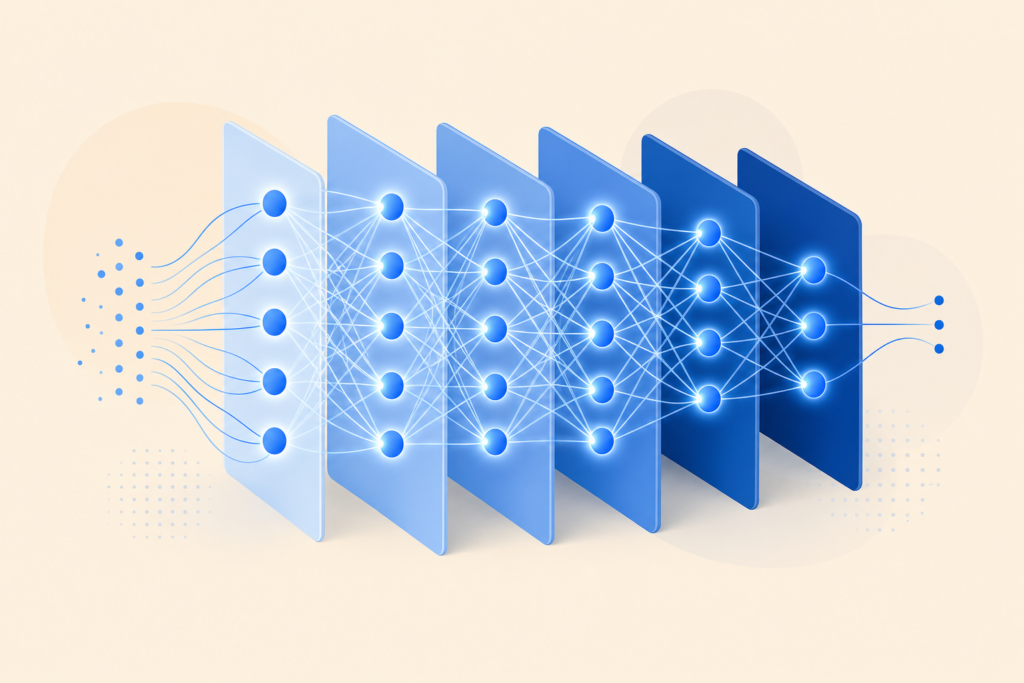 Deep Learning Explained for Beginners — AIFree.vn AI illustration